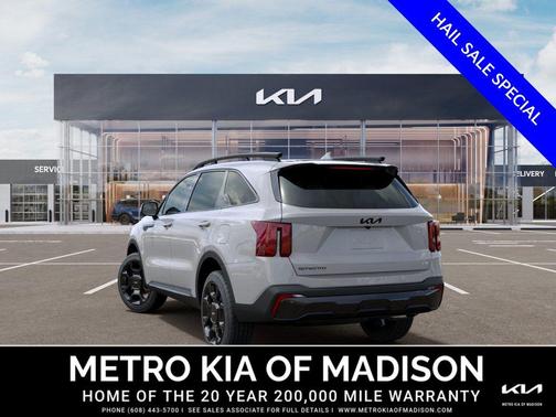 Wolf Gray 2026 Kia Sorento SX