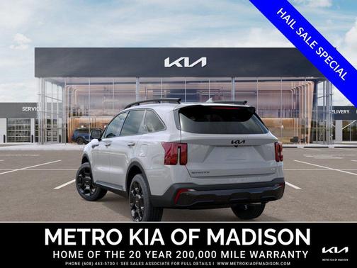 Wolf Gray 2026 Kia Sorento SX