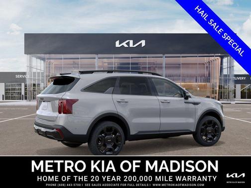 Wolf Gray 2026 Kia Sorento SX
