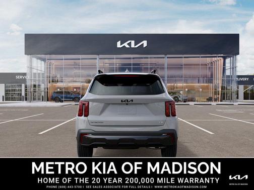 Wolf Gray 2026 Kia Sorento SX