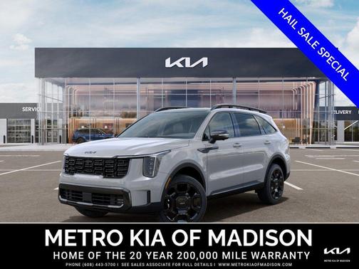 Wolf Gray 2026 Kia Sorento SX