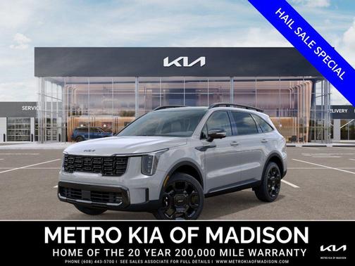 Wolf Gray 2026 Kia Sorento SX