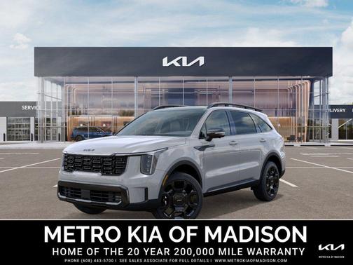 Wolf Gray 2026 Kia Sorento SX