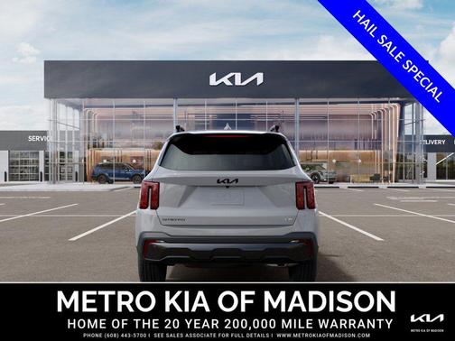 Wolf Gray 2026 Kia Sorento SX