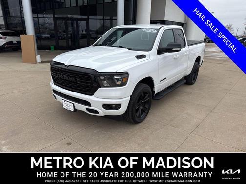 Bright White Clearcoat 2022 RAM 1500 Big Horn/Lone Star