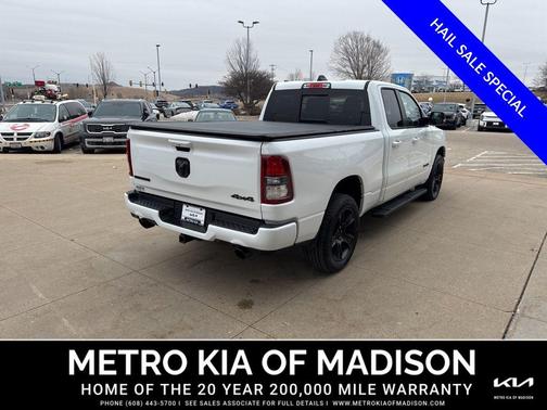Bright White Clearcoat 2022 RAM 1500 Big Horn/Lone Star