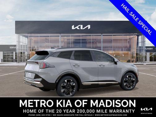 Wolf Gray 2026 Kia Sportage SX-Prestige