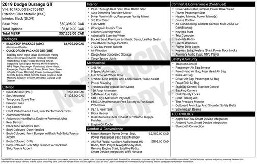 2019 Dodge Durango GT Plus