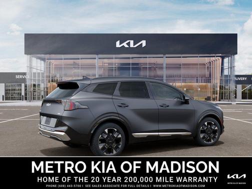 Shadow Matte Gray 2026 Kia Sportage Hybrid SX-Prestige