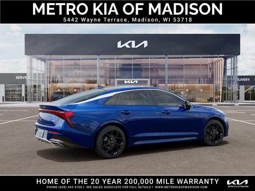 Yacht Blue 2026 Kia K5 GT-Line AWD