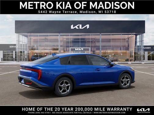 Deep Sea Blue 2026 Kia K4 LXS