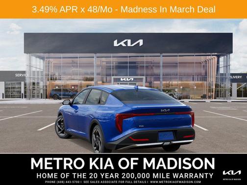 Deep Sea Blue 2026 Kia K4 EX