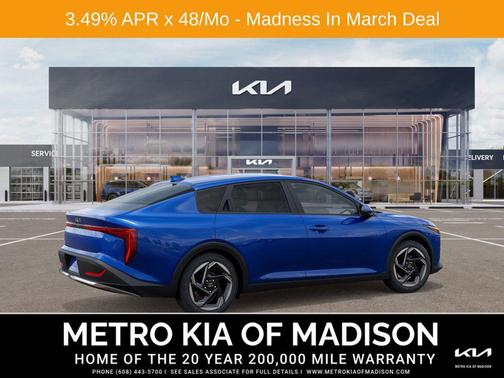 Deep Sea Blue 2026 Kia K4 EX