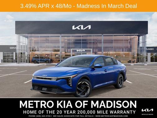 Deep Sea Blue 2026 Kia K4 EX