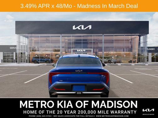 Deep Sea Blue 2026 Kia K4 EX