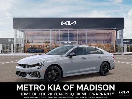 Wolf Gray 2026 Kia K5 GT-Line AWD