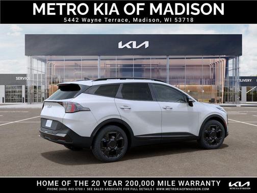 Glacial White Pearl 2026 Kia Sportage X-Line