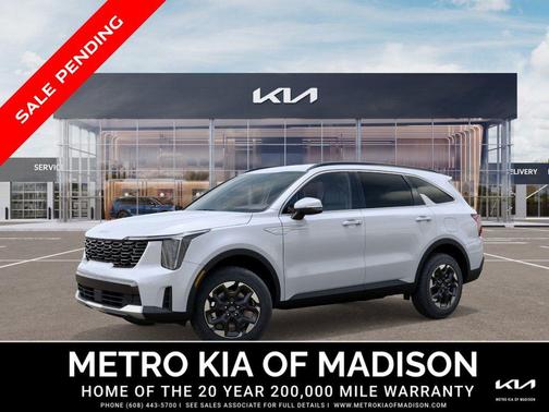 Glacial White Pearl 2026 Kia Sorento S