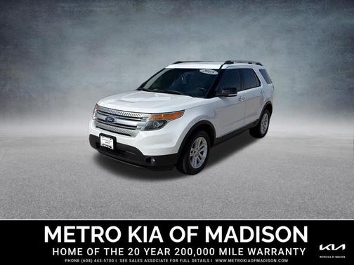 Oxford White 2015 Ford Explorer XLT