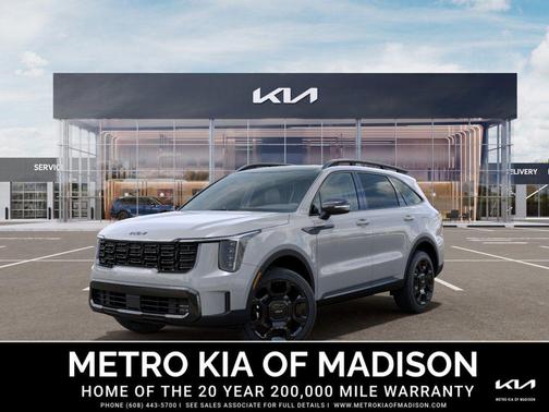 Wolf Gray 2026 Kia Sorento EX