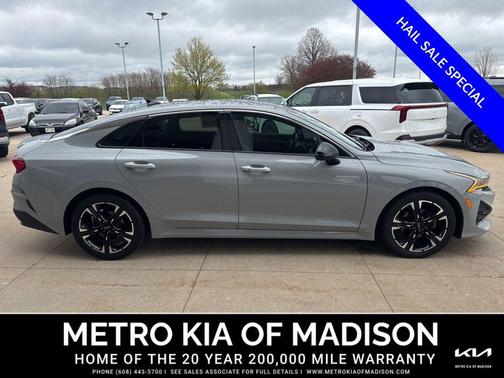 Wolf Gray 2022 Kia K5 GT-Line