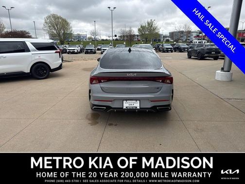 Wolf Gray 2022 Kia K5 GT-Line
