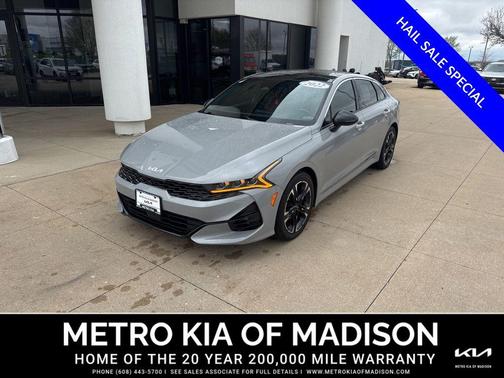 Wolf Gray 2022 Kia K5 GT-Line