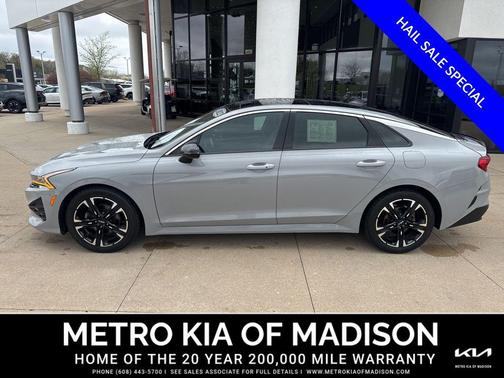 Wolf Gray 2022 Kia K5 GT-Line