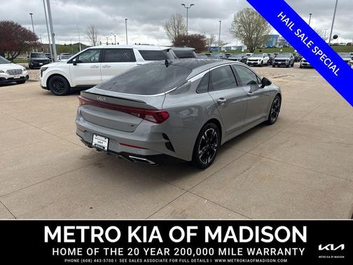 Wolf Gray 2022 Kia K5 GT-Line