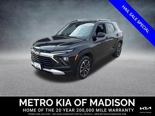 Mosaic Black Metallic 2024 Chevrolet Trailblazer LT