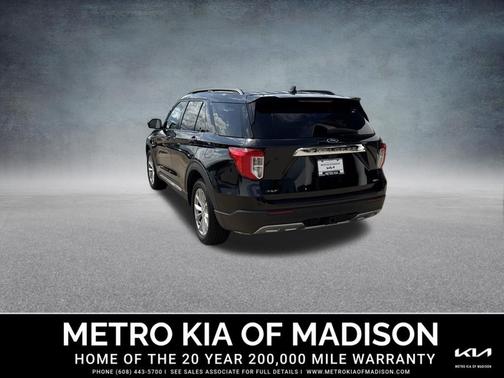 Agate Black Metallic 2020 Ford Explorer XLT