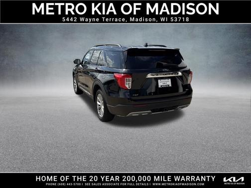 Agate Black Metallic 2020 Ford Explorer XLT