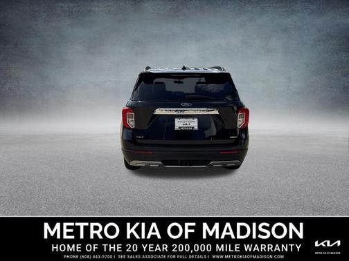 Agate Black Metallic 2020 Ford Explorer XLT