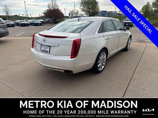 White Diamond Tricoat 2015 Cadillac XTS Luxury
