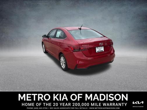 Pomegranate Red 2022 Hyundai Accent SEL