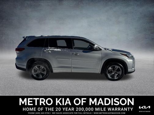 2019 Toyota Highlander Limited Platinum