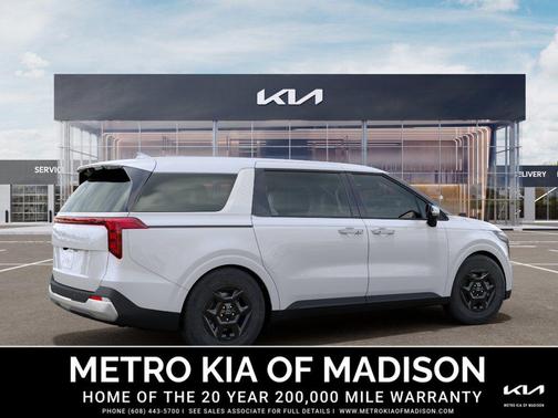 Snow White Pearl 2026 Kia Carnival LX