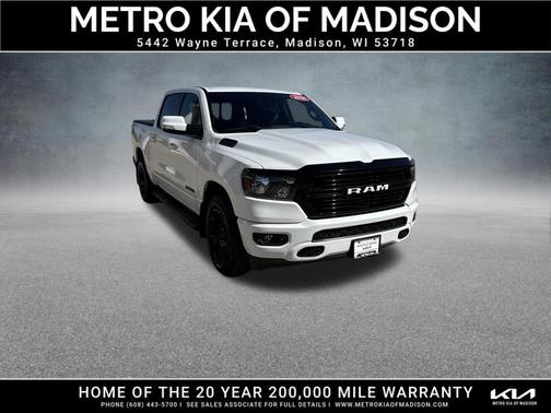 Bright White Clearcoat 2020 RAM 1500 Big Horn/Lone Star