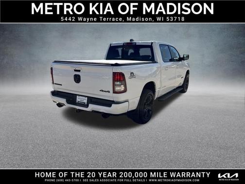 Bright White Clearcoat 2020 RAM 1500 Big Horn/Lone Star
