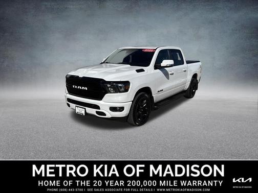 Bright White Clearcoat 2020 RAM 1500 Big Horn/Lone Star