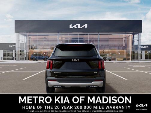 Aurora Black Pearl 2026 Kia Sorento Hybrid EX