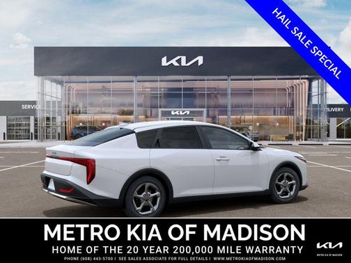 Snow White Pearl 2026 Kia K4 LXS