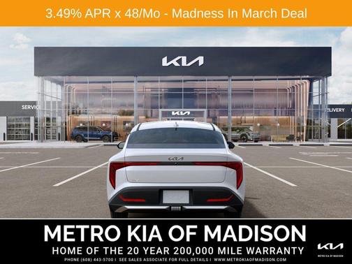 Snow White Pearl 2026 Kia K4 LXS