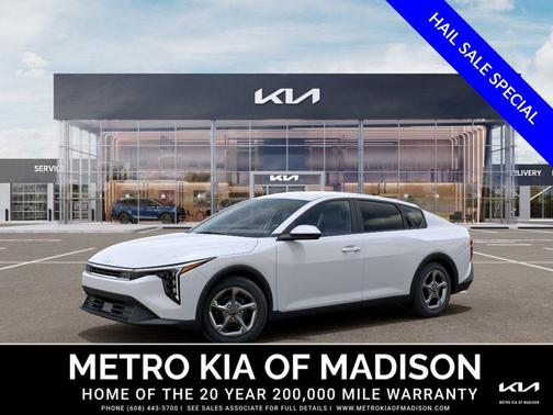 Snow White Pearl 2026 Kia K4 LXS