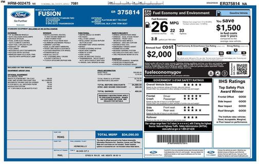 2014 Ford Fusion Titanium