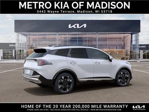 Snow White Pearl 2027 Kia Sportage Hybrid SX-Prestige