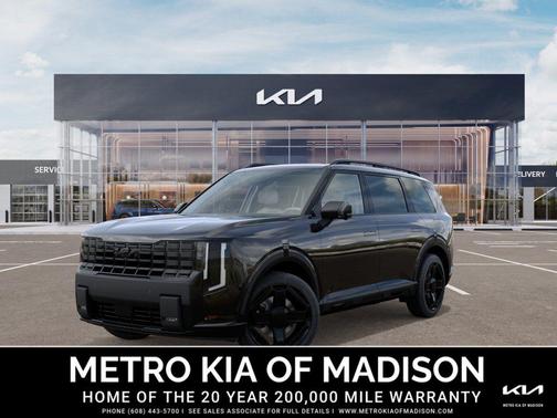 Ebony Black 2027 Kia Telluride X-Line SX