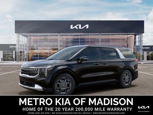 Aurora Black Pearl 2026 Kia Carnival Hybrid EX