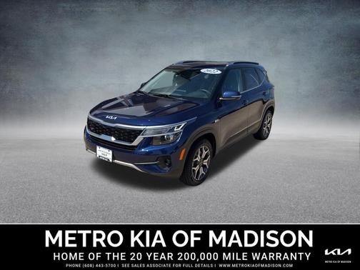 Dark Ocean Blue 2022 Kia Seltos EX