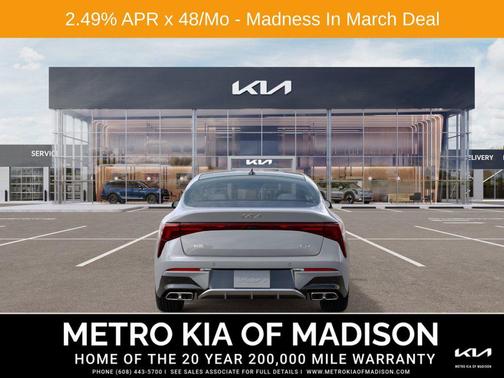 Wolf Gray 2026 Kia K5 GT